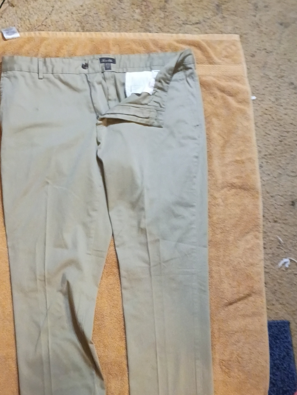 Tasso Elba Men's Tan Chinos - Straight Leg
